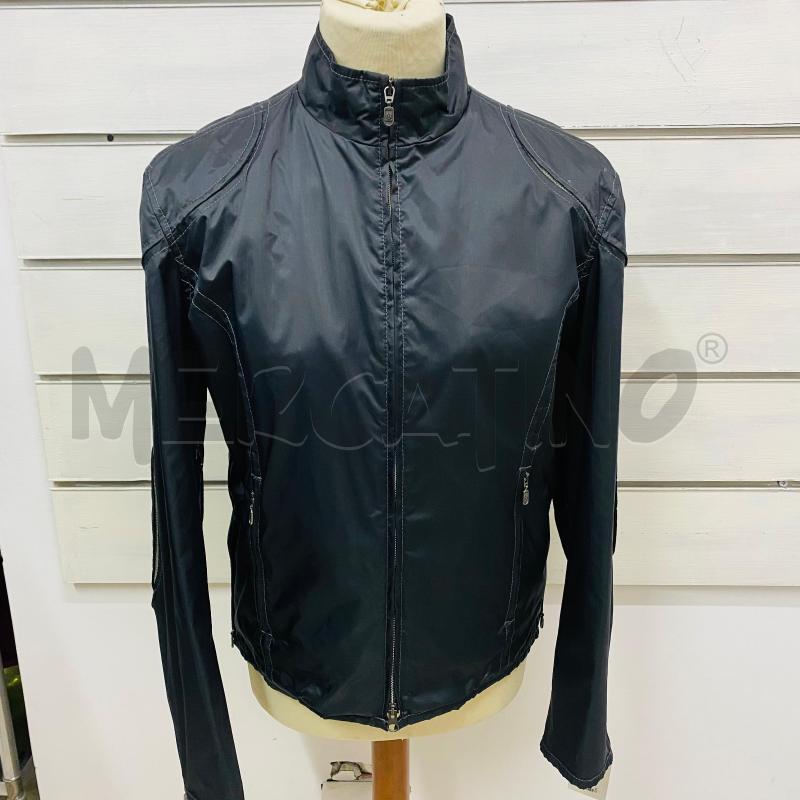 GIUBBINO UOMO BELSTAFF BLU SCURO ANTIVENTO  | Mercatino dell'Usato Lago patria - giugliano in c. 1