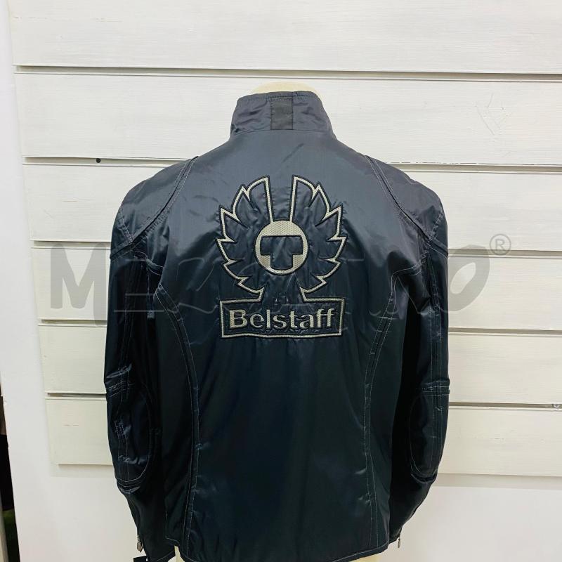 GIUBBINO UOMO BELSTAFF BLU SCURO ANTIVENTO  | Mercatino dell'Usato Lago patria - giugliano in c. 5