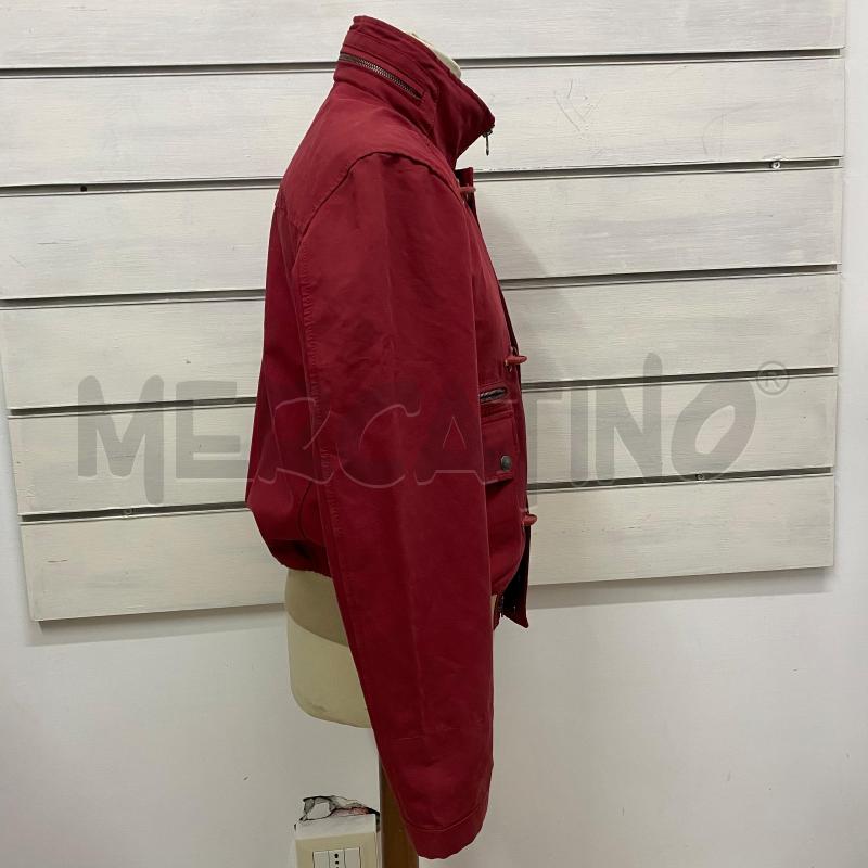 GIUBBINO UOMO FAY TESSUTO ROSSO VINTAGE 3 GANCI ZIP DETTAGLI BEIGE  | Mercatino dell'Usato Lago patria - giugliano in c. 2