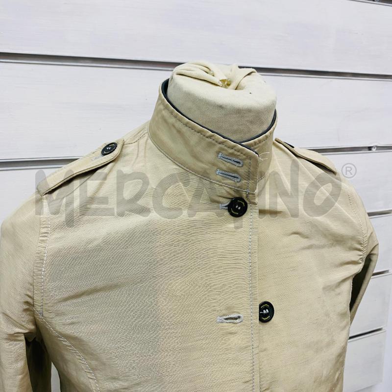 GIUBBINO UOMO REFRIGIWEAR BIEGE BOTTONI NERI LOGO  | Mercatino dell'Usato Lago patria - giugliano in c. 3