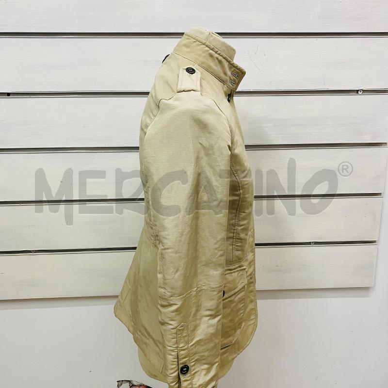GIUBBINO UOMO REFRIGIWEAR BIEGE BOTTONI NERI LOGO  | Mercatino dell'Usato Lago patria - giugliano in c. 4