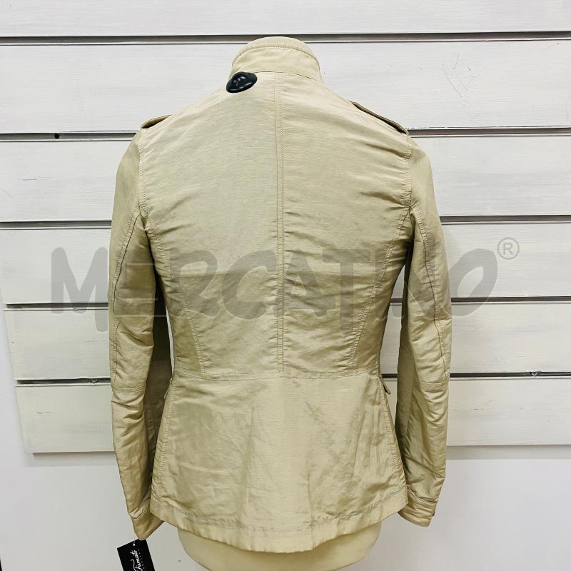 GIUBBINO UOMO REFRIGIWEAR BIEGE BOTTONI NERI LOGO  | Mercatino dell'Usato Lago patria - giugliano in c. 5