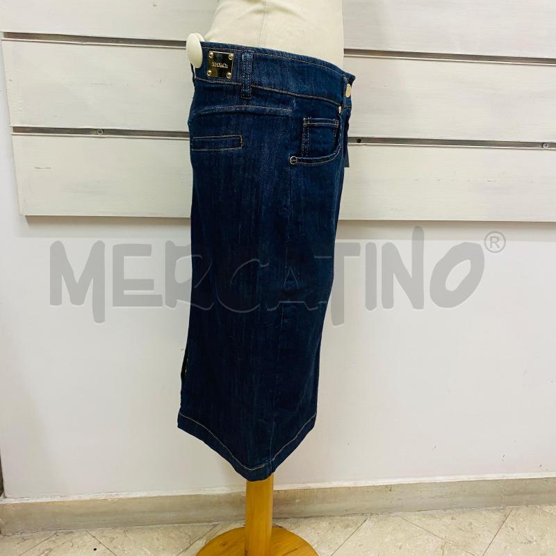 GONNA DENIM MAX%CO BAGNO SCURO ZIP DIETRO | Mercatino dell'Usato Lago patria - giugliano in c. 4