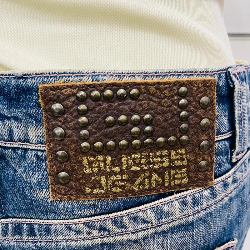 GONNA GUIESS DENIM CUCITURE ROSA | Mercatino dell'Usato Lago patria - giugliano in c. 5