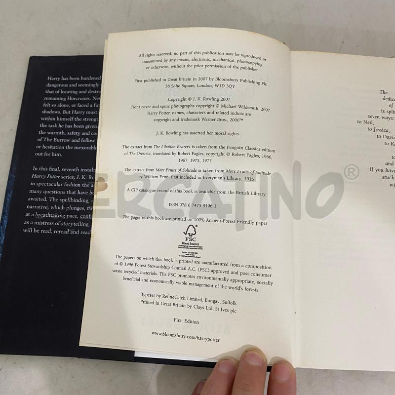 HARRY POTTER AND THE DEATHLY HALLOWS  | Mercatino dell'Usato Lago patria - giugliano in c. 3