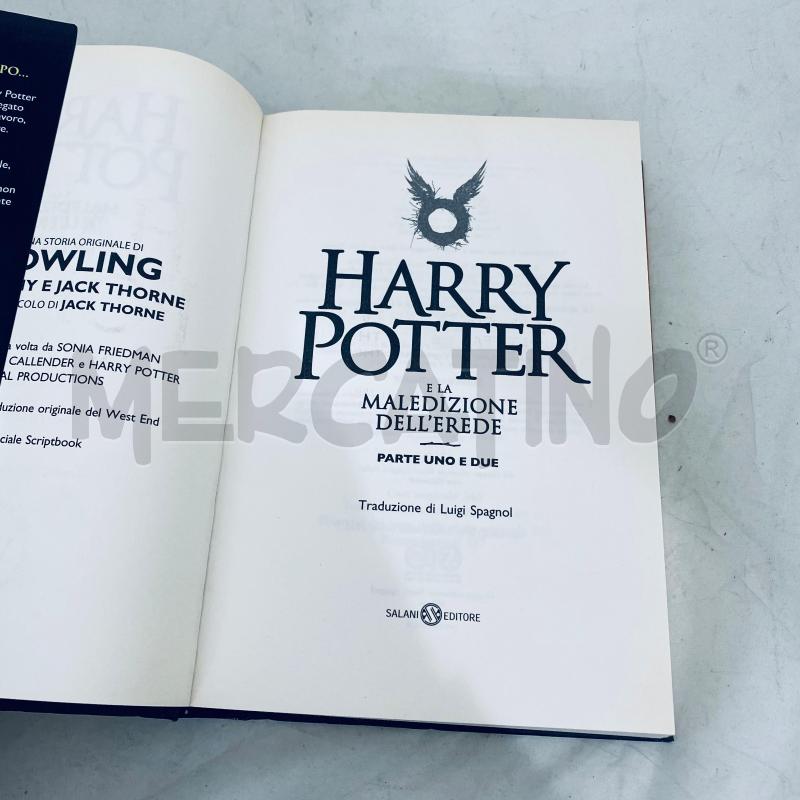 HARRY POTTER E LA MALEDIZIONE DELL'EREDE | Mercatino dell'Usato Lago patria - giugliano in c. 4