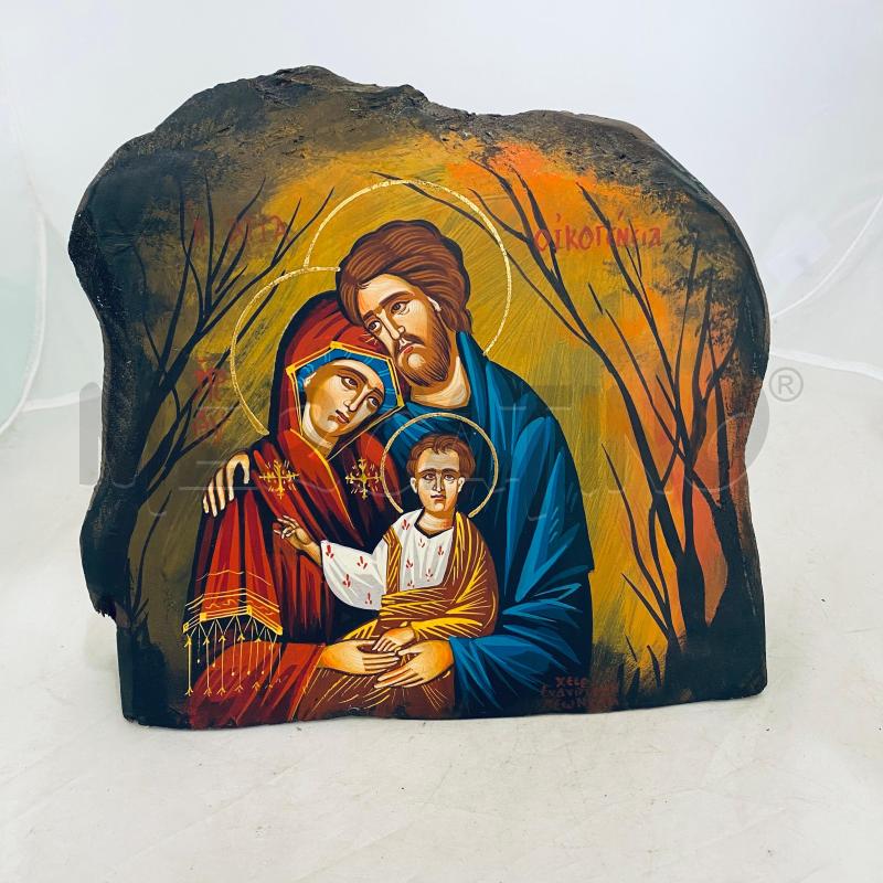 ICONA LEGNO IMMAGINE SACRA LEONIDAS FAITHFULLY MADE IN GREECE | Mercatino dell'Usato Lago patria - giugliano in c. 1