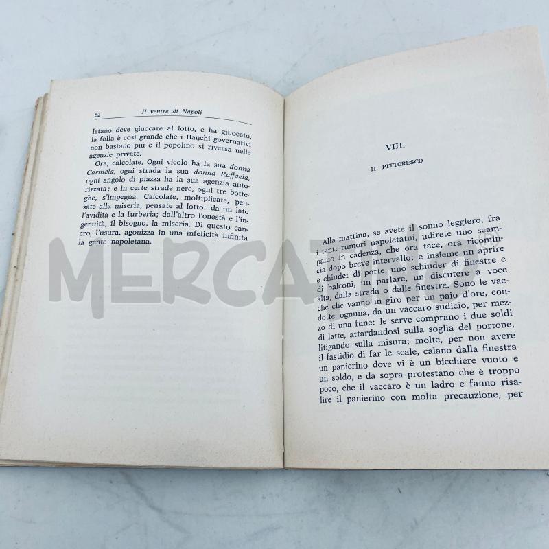 IL VENTRE DI NAPOLI LIBRO VINTAGE MATILDE SERAO 1973  | Mercatino dell'Usato Lago patria - giugliano in c. 5