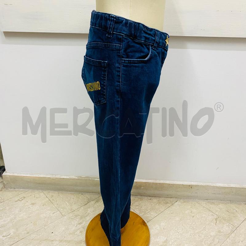 JEANS BAMBINA MOSCHINO BAGNO SCURO  | Mercatino dell'Usato Lago patria - giugliano in c. 3