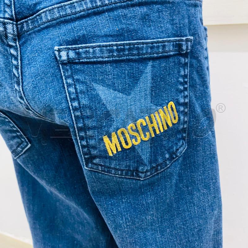 JEANS BAMBINA MOSCHINO BAGNO SCURO  | Mercatino dell'Usato Lago patria - giugliano in c. 5