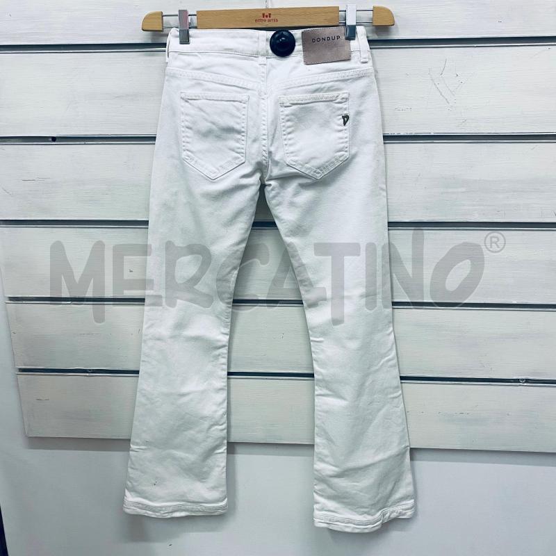 JEANS DONNA DONDUP BIANCO | Mercatino dell'Usato Lago patria - giugliano in c. 4