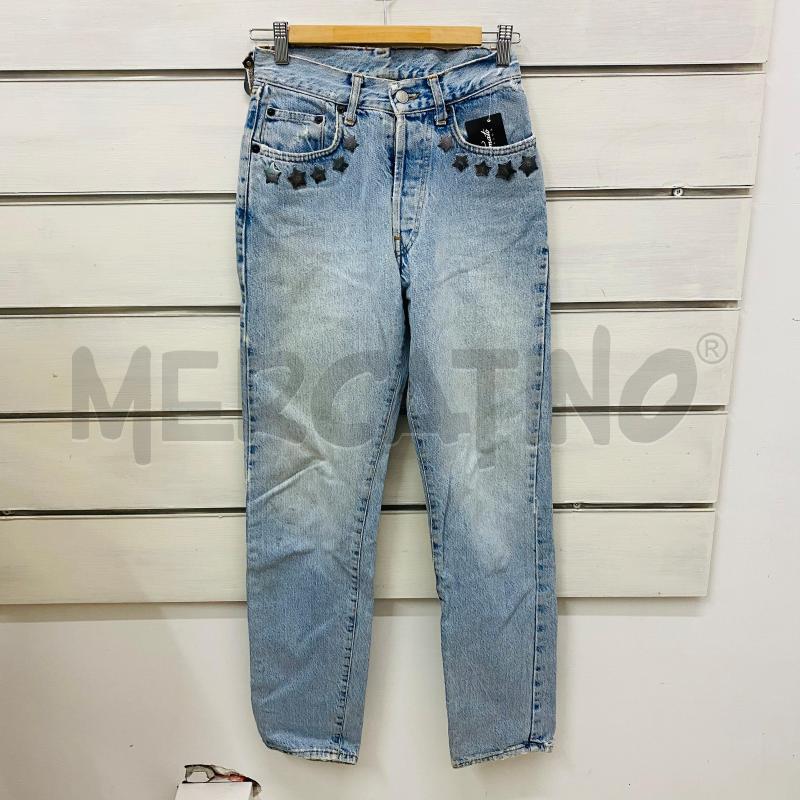 JEANS DONNA REPLAY BAGNO CHIARO FTELLE METALLO | Mercatino dell'Usato Lago patria - giugliano in c. 1
