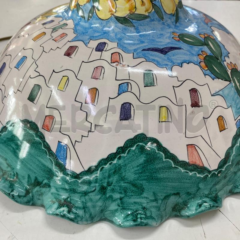 LAMPADARIO VIETRI MASSIMINO DECORO CASETTE | Mercatino dell'Usato Lago patria - giugliano in c. 2