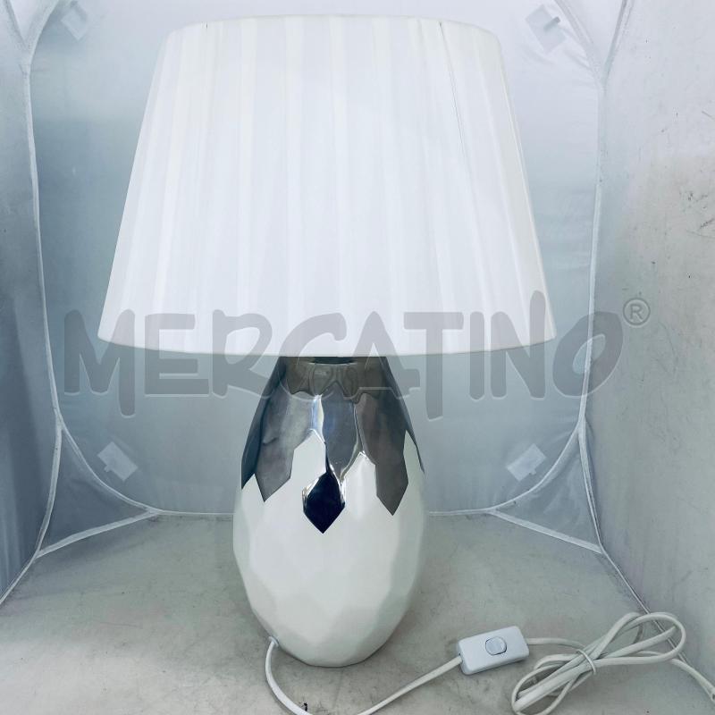 LAMPADA HERVIT BIANCA E GRIGIA  | Mercatino dell'Usato Lago patria - giugliano in c. 1