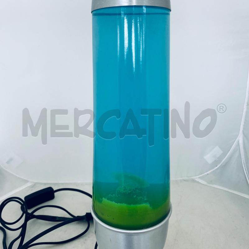 LAMPADA LAVALAMP AZZURRA  | Mercatino dell'Usato Lago patria - giugliano in c. 2