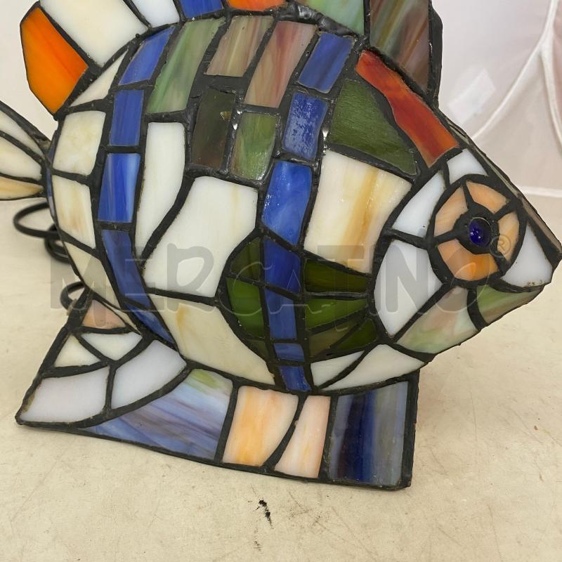 LAMPADA TIFFANY MOSAICO FORMA PESCE | Mercatino dell'Usato Lago patria - giugliano in c. 2