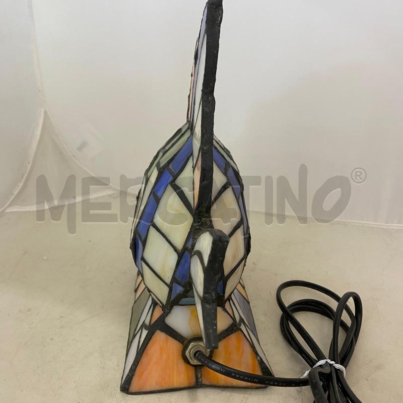 LAMPADA TIFFANY MOSAICO FORMA PESCE | Mercatino dell'Usato Lago patria - giugliano in c. 4