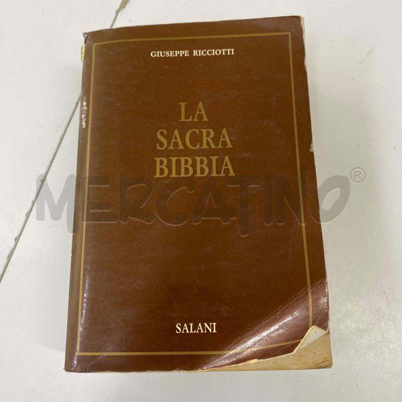 LA SACRA BIBBIA - SALANI  | Mercatino dell'Usato Lago patria - giugliano in c. 1