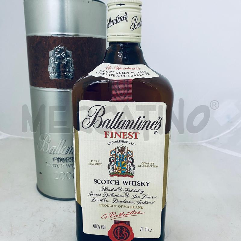 LIQUORE DA ESPOSIZIONE BALLANTINES FINEST SCOTCH WHISKY 2000 | Mercatino dell'Usato Lago patria - giugliano in c. 2