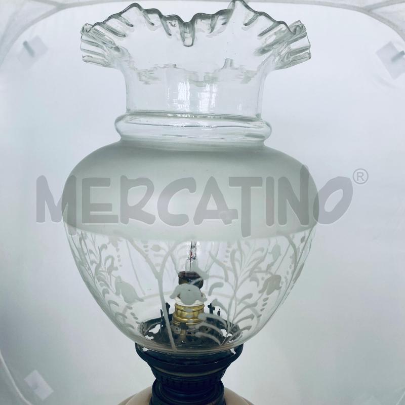 LUME VETRO ROSA PARALUME VETRO | Mercatino dell'Usato Lago patria - giugliano in c. 2
