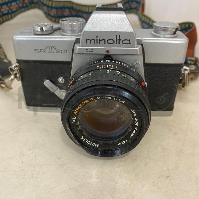 MACCHINA FOTOGRAFICA MINOLTA SRT 201 DA PROVARE | Mercatino dell'Usato Lago patria - giugliano in c. 4
