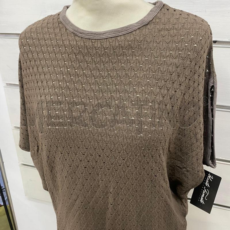 MAGLIA DONNA DANIELE ALESSANDRINI BEIGE MANICHE CORTE | Mercatino dell'Usato Lago patria - giugliano in c. 4