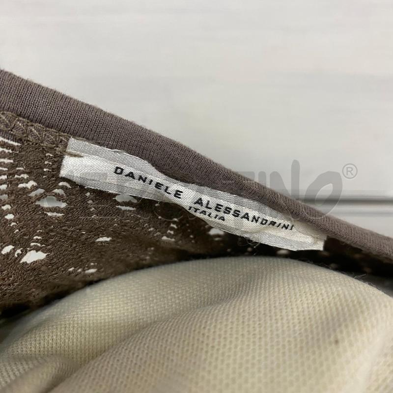 MAGLIA DONNA DANIELE ALESSANDRINI BEIGE MANICHE CORTE | Mercatino dell'Usato Lago patria - giugliano in c. 5