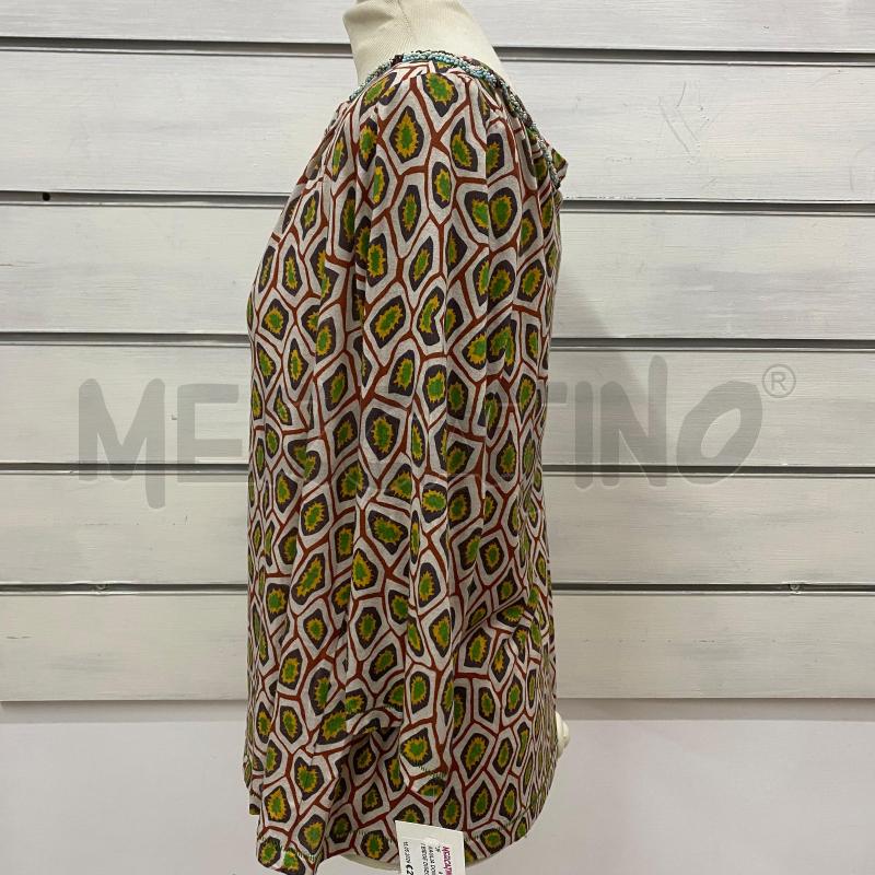 MAGLIA DONNA MALIPARMI BIEGE DISEGNI TARTARUGATI PERLINE SCOLLO | Mercatino dell'Usato Lago patria - giugliano in c. 3