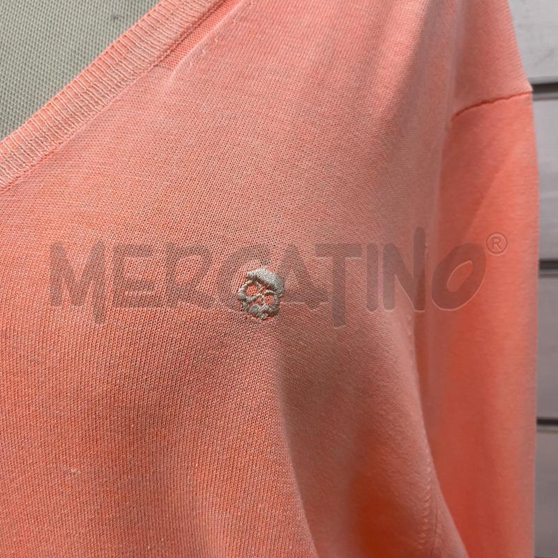 MAGLIA DONNA PAOLO PECORA SALMONE SCOLLO V  | Mercatino dell'Usato Lago patria - giugliano in c. 3