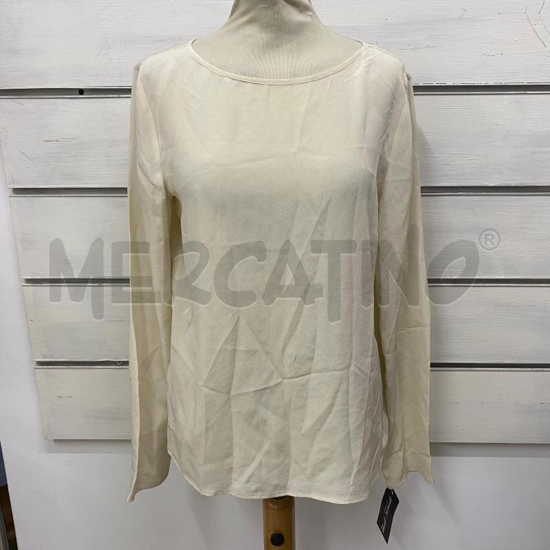 MAGLIA DONNA PATRIZIA PEPE PANNA MANICHE LUNGHE 100%SETA | Mercatino dell'Usato Lago patria - giugliano in c. 1