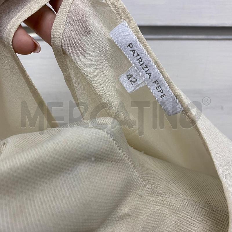 MAGLIA DONNA PATRIZIA PEPE PANNA MANICHE LUNGHE 100%SETA | Mercatino dell'Usato Lago patria - giugliano in c. 5