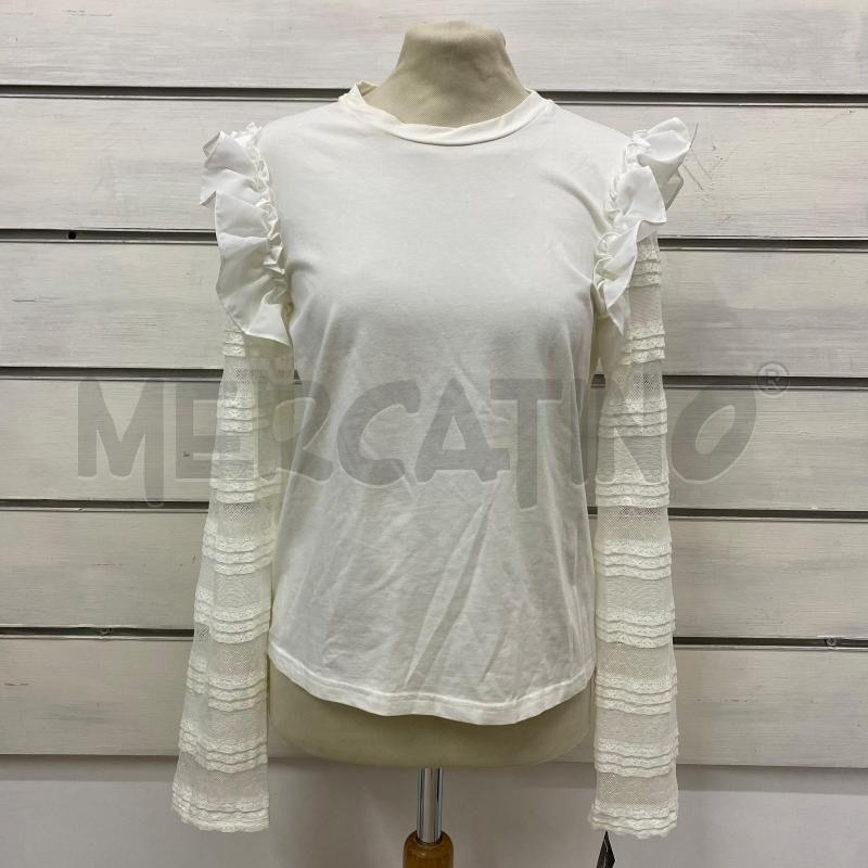 MAGLIA DONNA PINKO PANNA MERLETTO | Mercatino dell'Usato Lago patria - giugliano in c. 1