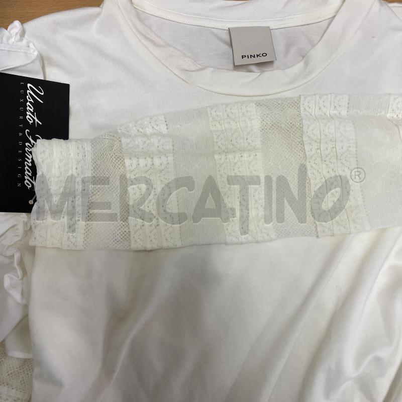 MAGLIA DONNA PINKO PANNA MERLETTO | Mercatino dell'Usato Lago patria - giugliano in c. 5