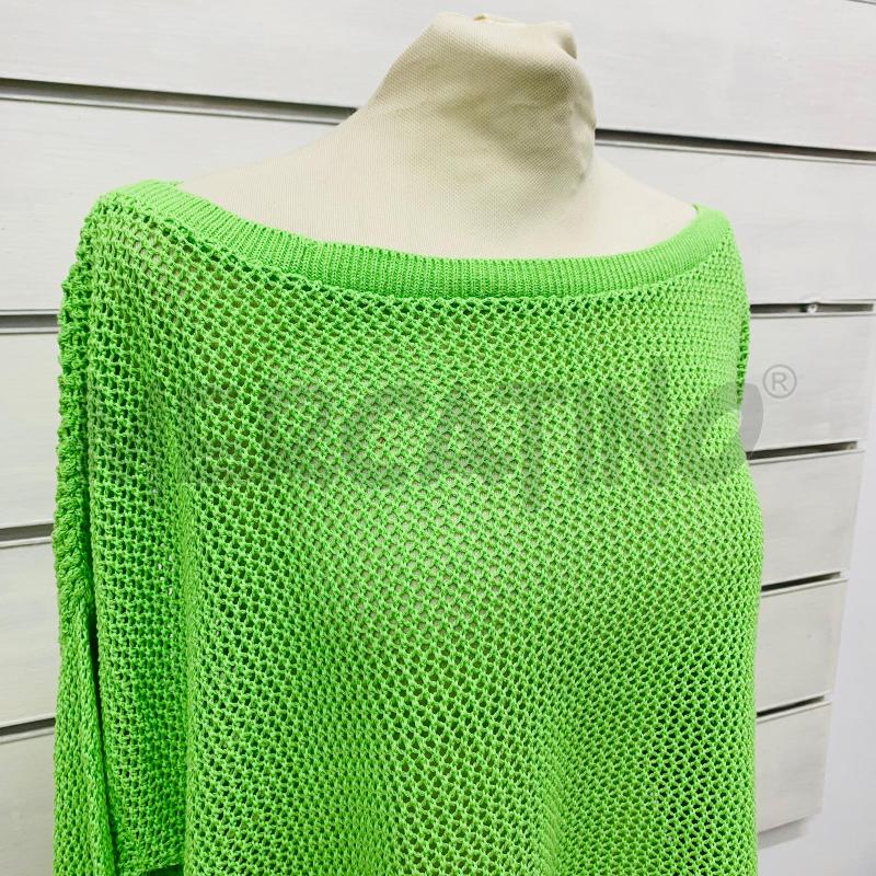 MAGLIA DONNA VERDE ACIDO PINKO FILO TRAFORATO | Mercatino dell'Usato Lago patria - giugliano in c. 2