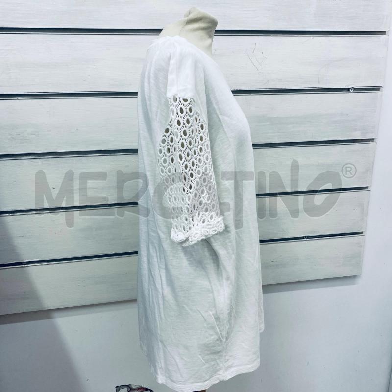 MAGLIETTA DONNA BIANCA MICHAEL KORS MANICHE TRAFORATE | Mercatino dell'Usato Lago patria - giugliano in c. 4