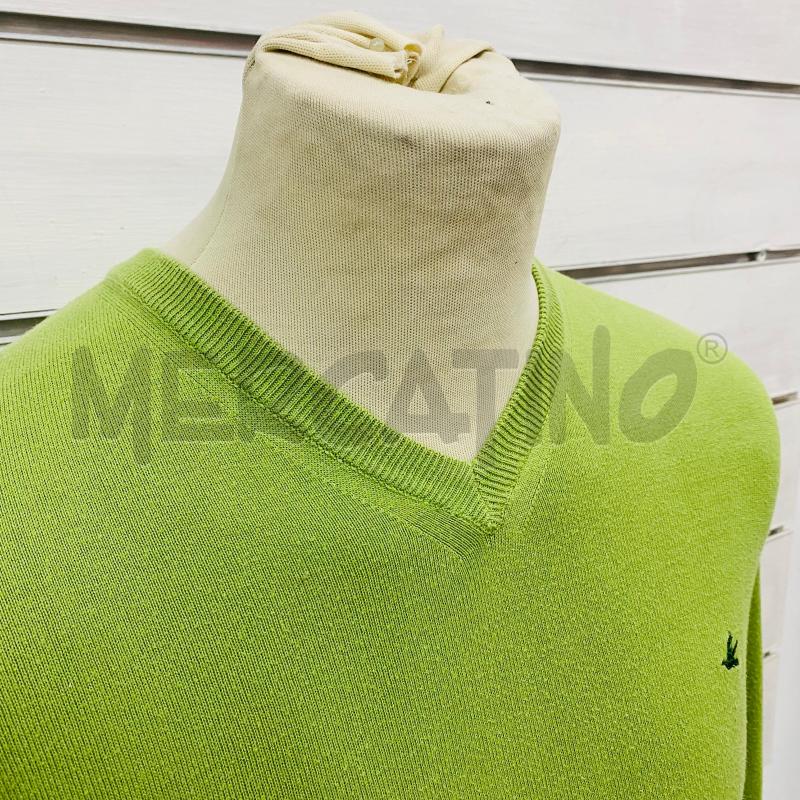 MAGLIONCINO UOMO BOOKSFIELD VERDE LOGO VERDE  | Mercatino dell'Usato Lago patria - giugliano in c. 3