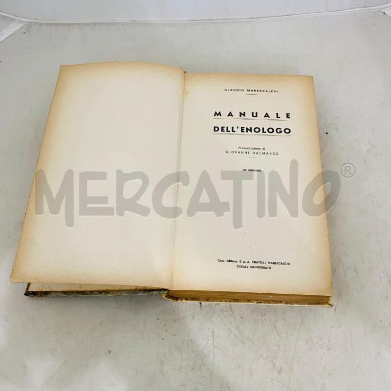 MANUALE DELL' ENOLOGO | Mercatino dell'Usato Lago patria - giugliano in c. 3