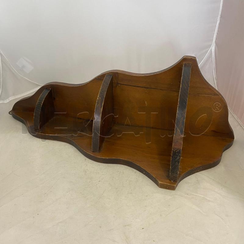 MENSOLA LEGNO TRE SPAZI | Mercatino dell'Usato Lago patria - giugliano in c. 1