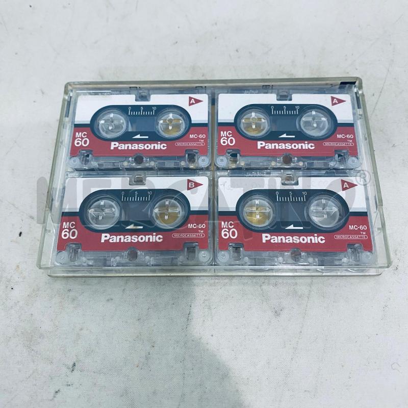 MICROCASSETTE PANASONIC PZ 4 | Mercatino dell'Usato Lago patria - giugliano in c. 3