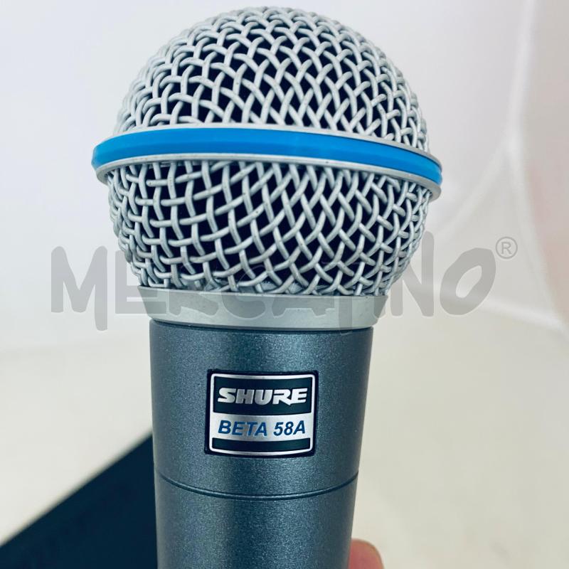 MICROFONO SHURE BETA 58A | Mercatino dell'Usato Lago patria - giugliano in c. 1