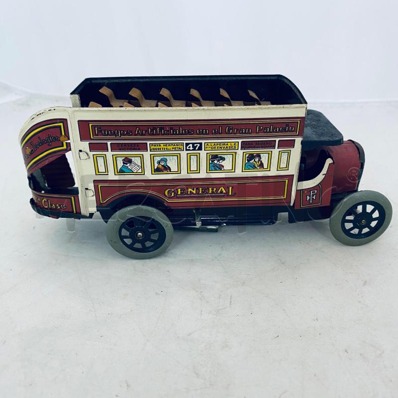 MODELLINO AUTOBUS LATTA GENERAL CARICA A MOLLA | Mercatino dell'Usato Lago patria - giugliano in c. 3