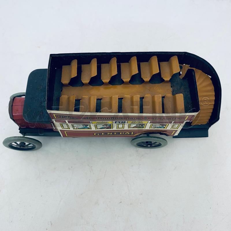 MODELLINO AUTOBUS LATTA GENERAL CARICA A MOLLA | Mercatino dell'Usato Lago patria - giugliano in c. 4