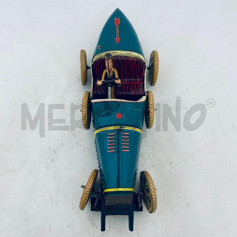 MODELLINO AUTO LATTA VERDE CARICA A MOLLA | Mercatino dell'Usato Lago patria - giugliano in c. 4