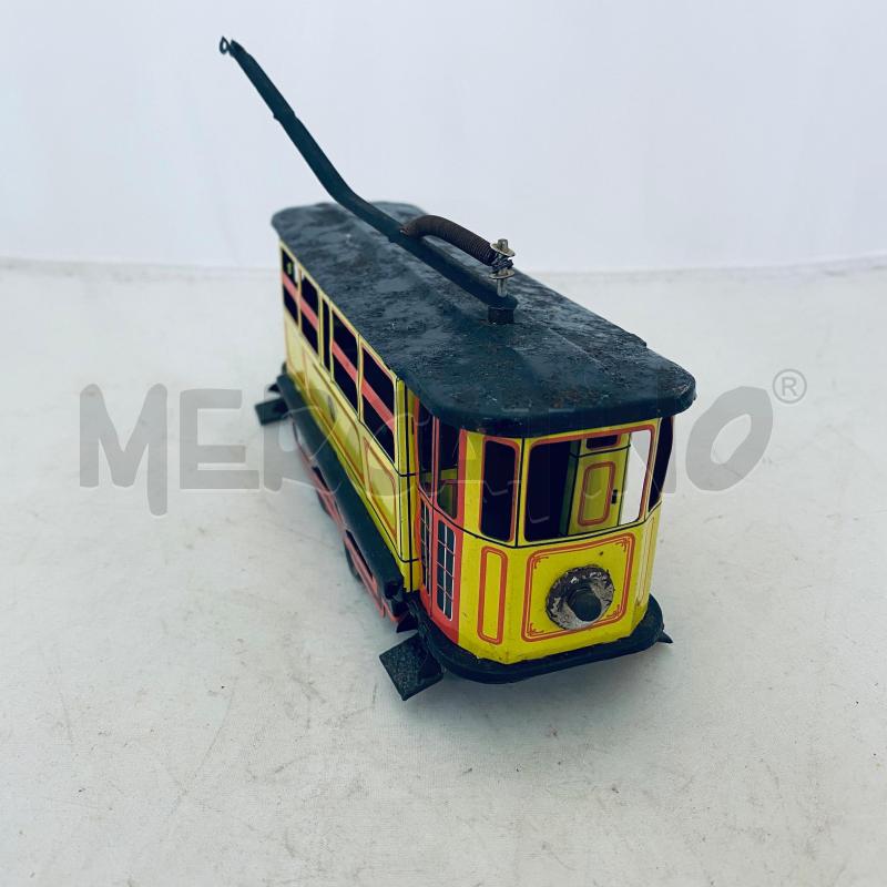 MODELLINO TRAM LATTA CARICA A MOLLA | Mercatino dell'Usato Lago patria - giugliano in c. 2