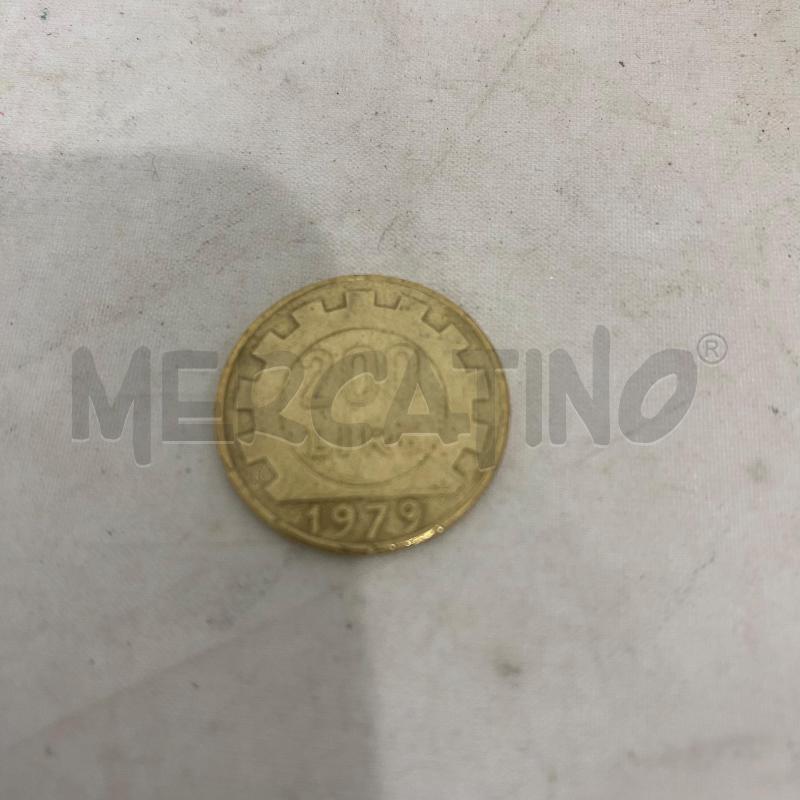 MONETA 200 LIRE 1979 | Mercatino dell'Usato Lago patria - giugliano in c. 1
