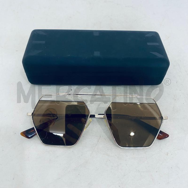 OCCHIALI DONNA ALEXANDER MCQUEEN MQ0178SA LENTE MARRONE | Mercatino dell'Usato Lago patria - giugliano in c. 1
