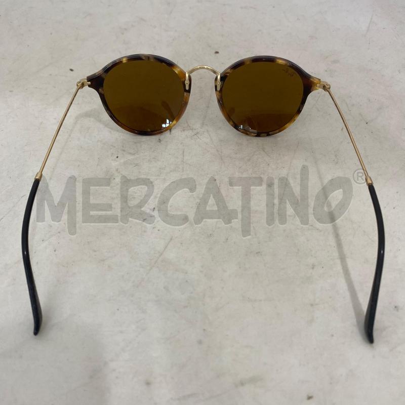 OCCHIALI DONNA DA SOLE RAYBAN ROUND FLECK RB24471160 | Mercatino dell'Usato Lago patria - giugliano in c. 5