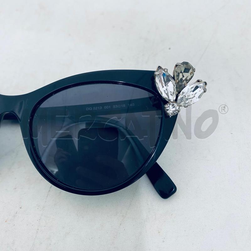 OCCHIALI DONNA DSQUARED NERI STRASS GOCCIA | Mercatino dell'Usato Lago patria - giugliano in c. 2