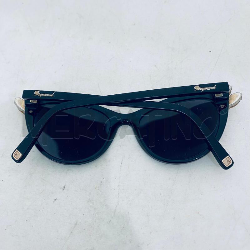 OCCHIALI DONNA DSQUARED NERI STRASS GOCCIA | Mercatino dell'Usato Lago patria - giugliano in c. 3