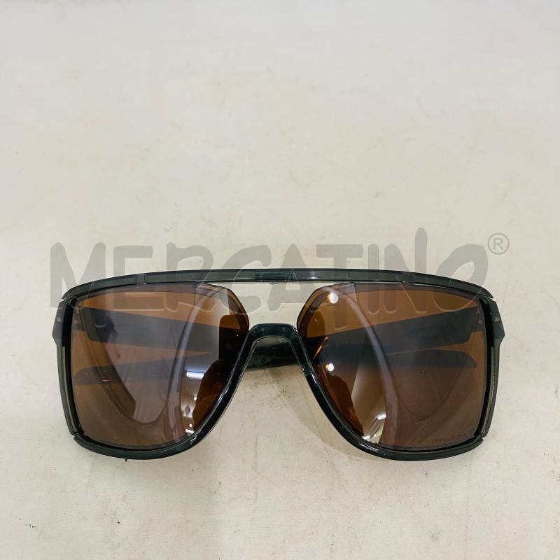 OCCHIALI OAKLEY MONTATURA VERDE TRASPARENTE LENTE MARRONE  | Mercatino dell'Usato Lago patria - giugliano in c. 1
